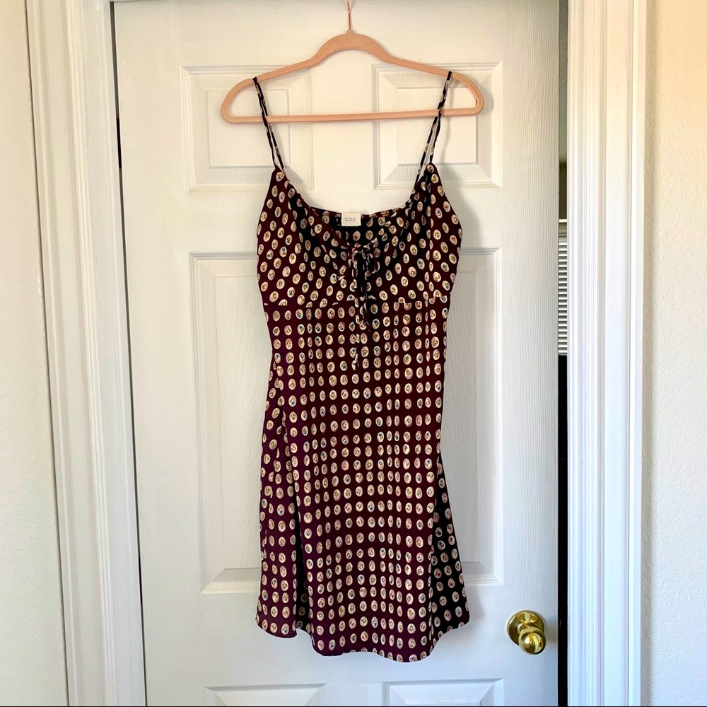 90s Vintage Floral Minidress